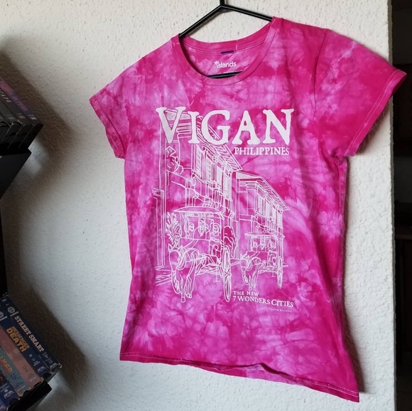 Vigan City, Phillipines Tie Dye T-Shirt - Picture 1 of 6